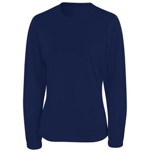 Spiro Women's Sports Quick-Dry Long Sleeve Performance T-Shirt / Navy